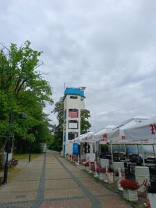 Promenada nadmorska w Ustce - główna atrakcja Ustki.