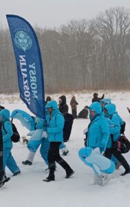 Morsowanie na plaży w w Ustce